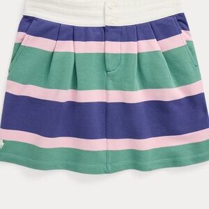 Ralph Lauren Striped Skirt in Pink, Green, and Blue